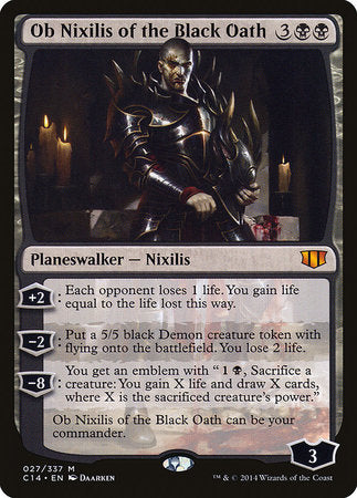 Ob Nixilis of the Black Oath [Commander 2014] | Rook's Games and More