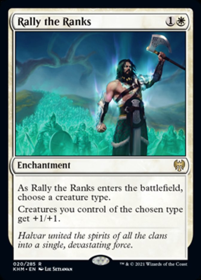 Rally the Ranks [Kaldheim] | Rook's Games and More