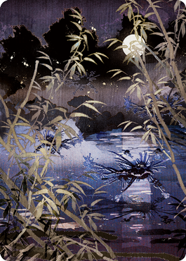Swamp Art Card [Kamigawa: Neon Dynasty Art Series] | Rook's Games and More