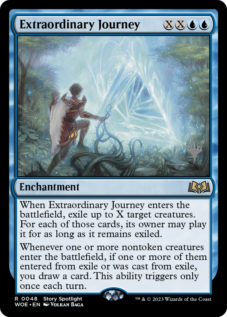 Extraordinary Journey (Promo Pack) [Wilds of Eldraine Promos] | Rook's Games and More