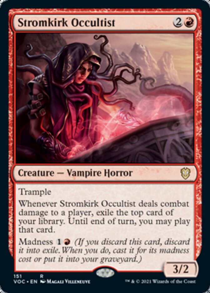 Stromkirk Occultist [Innistrad: Crimson Vow Commander] | Rook's Games and More