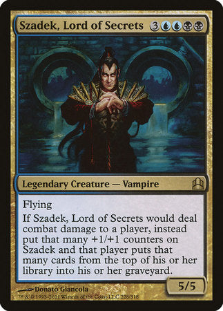 Szadek, Lord of Secrets [Commander 2011] | Rook's Games and More