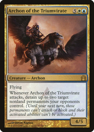Archon of the Triumvirate [Return to Ravnica] | Rook's Games and More