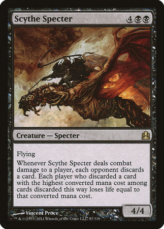 Scythe Specter [Commander 2011] | Rook's Games and More