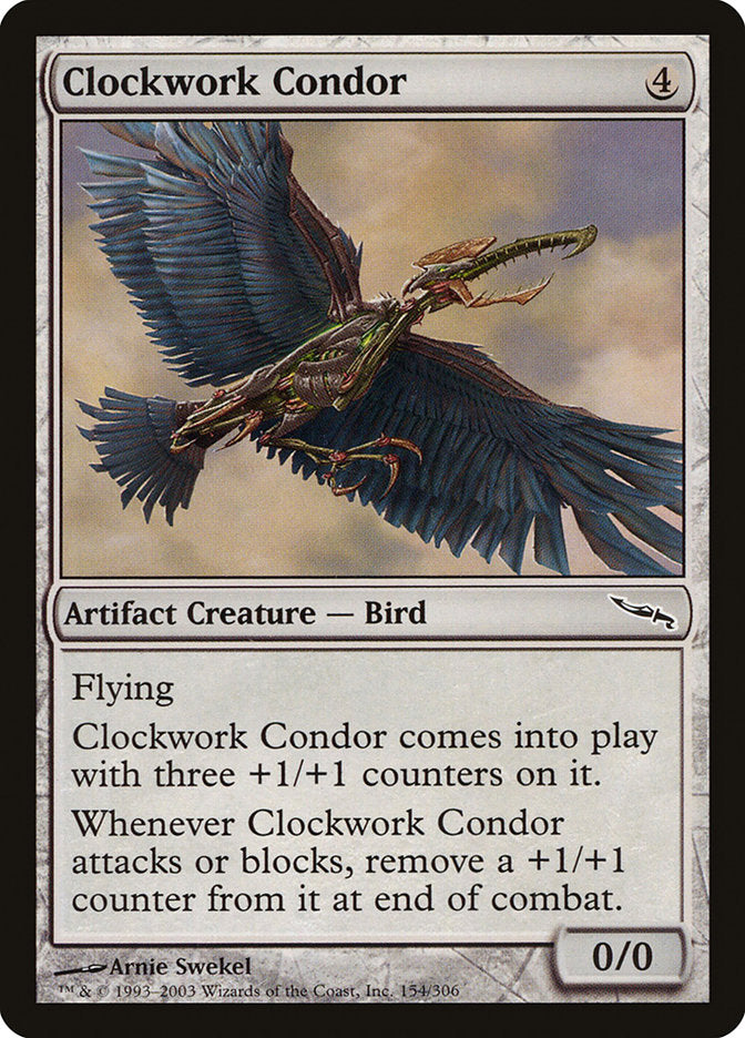 Clockwork Condor [Mirrodin] | Rook's Games and More