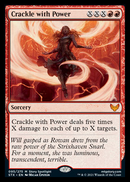 Crackle with Power [Strixhaven: School of Mages] | Rook's Games and More