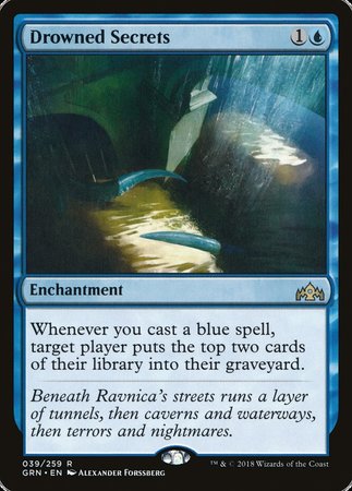 Drowned Secrets [Guilds of Ravnica] | Rook's Games and More