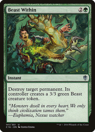 Beast Within [Commander 2016] | Rook's Games and More