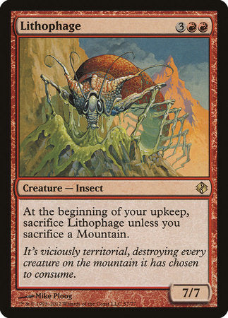 Lithophage [Duel Decks: Venser vs. Koth] | Rook's Games and More