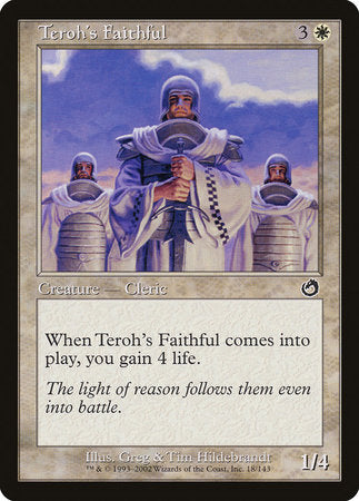 Teroh's Faithful [Torment] | Rook's Games and More