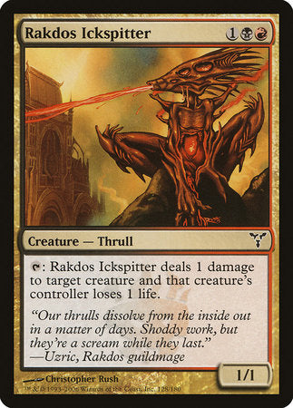 Rakdos Ickspitter [Dissension] | Rook's Games and More