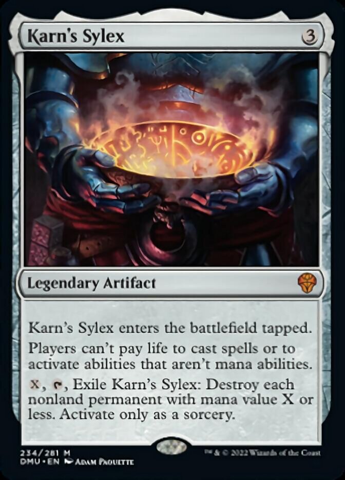 Karn's Sylex [Dominaria United] | Rook's Games and More