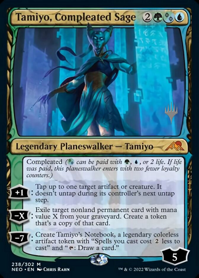 Tamiyo, Compleated Sage (Promo Pack) [Kamigawa: Neon Dynasty Promos] | Rook's Games and More