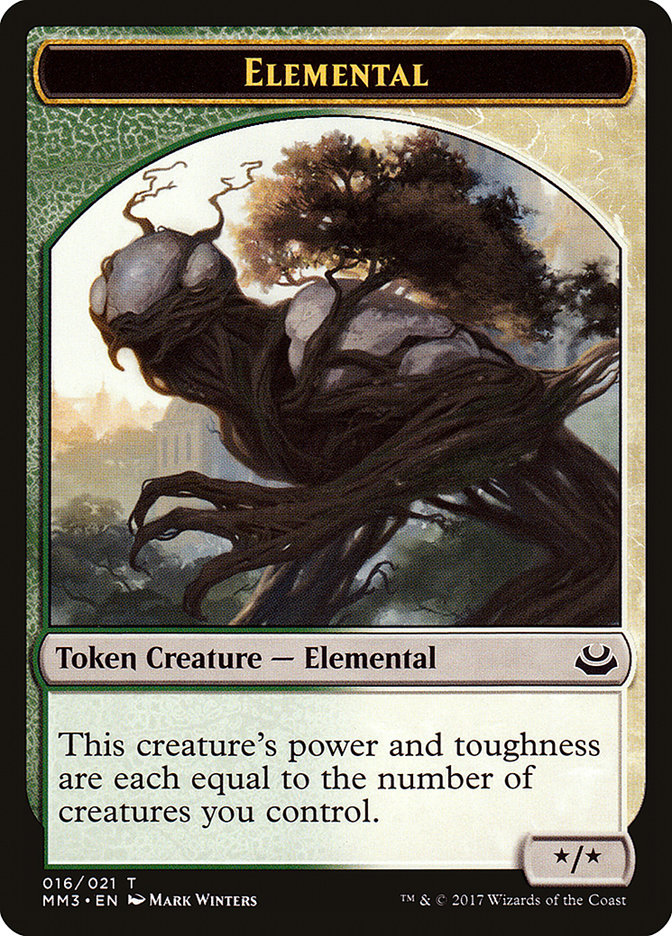 Elemental [Modern Masters 2017 Tokens] | Rook's Games and More