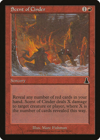 Scent of Cinder [Urza's Destiny] | Rook's Games and More