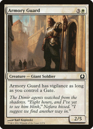 Armory Guard [Return to Ravnica] | Rook's Games and More