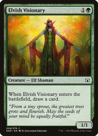 Elvish Visionary [Duel Decks: Nissa vs. Ob Nixilis] | Rook's Games and More