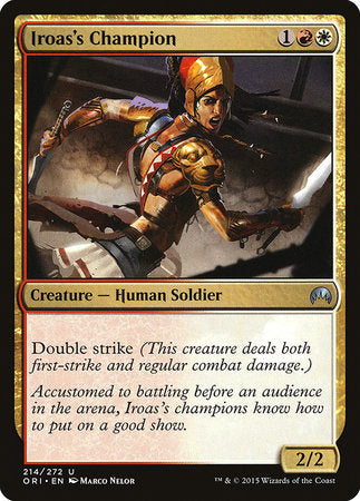 Iroas's Champion [Magic Origins] | Rook's Games and More