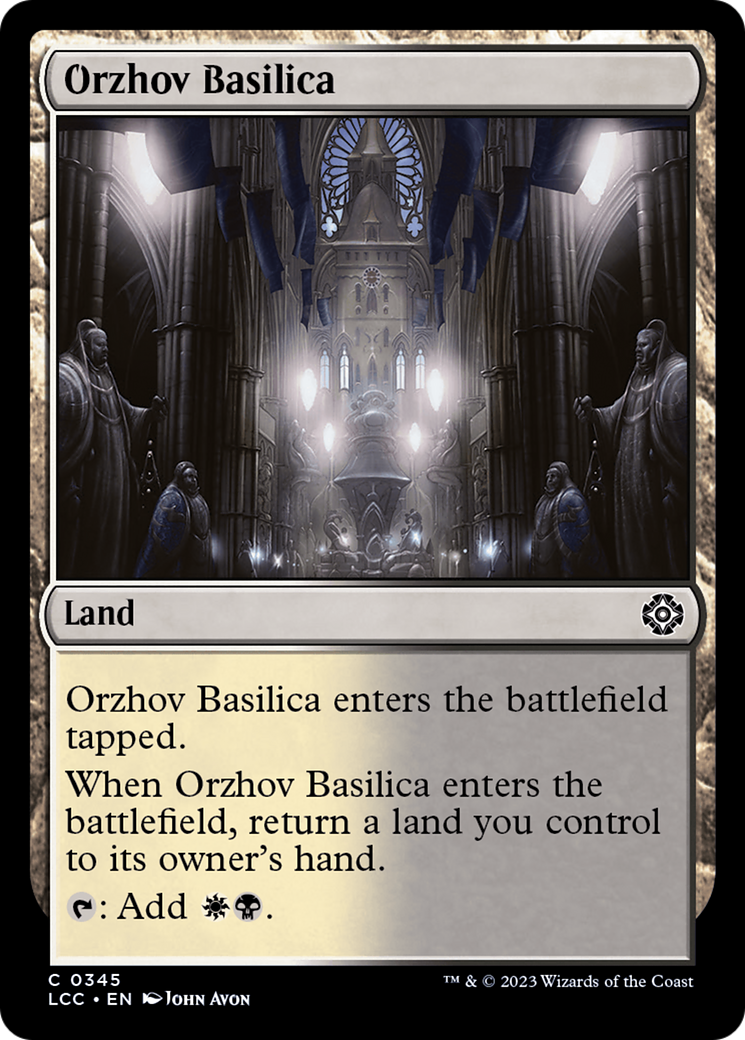 Orzhov Basilica [The Lost Caverns of Ixalan Commander] | Rook's Games and More