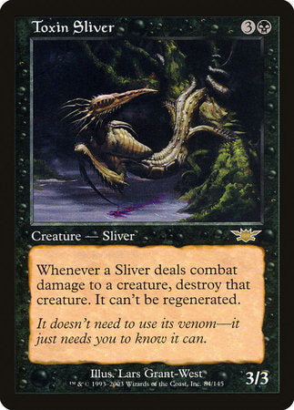 Toxin Sliver [Legions] | Rook's Games and More