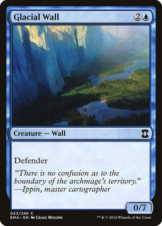 Glacial Wall [Eternal Masters] | Rook's Games and More