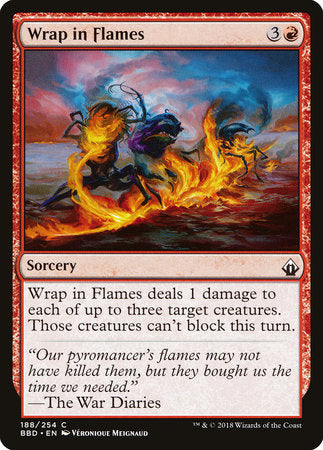 Wrap in Flames [Battlebond] | Rook's Games and More
