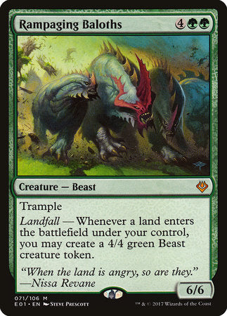Rampaging Baloths [Archenemy: Nicol Bolas] | Rook's Games and More