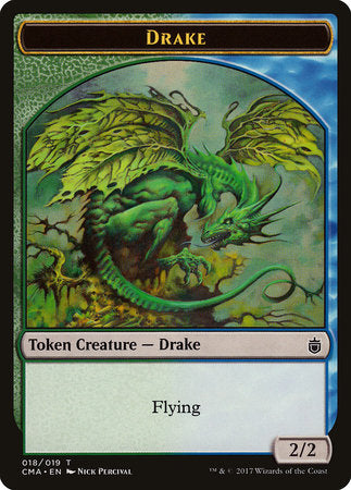 Drake Token (018) [Commander Anthology Tokens] | Rook's Games and More