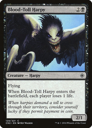 Blood-Toll Harpy [Conspiracy: Take the Crown] | Rook's Games and More