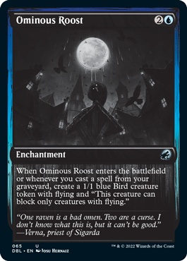 Ominous Roost [Innistrad: Double Feature] | Rook's Games and More