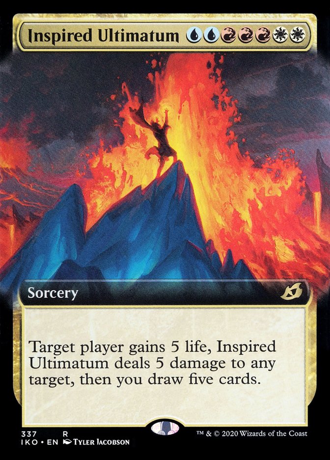 Inspired Ultimatum (Extended Art) [Ikoria: Lair of Behemoths] | Rook's Games and More