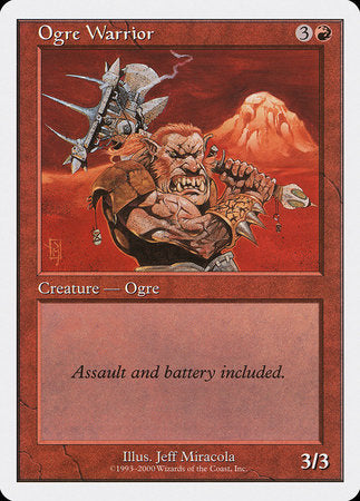 Ogre Warrior [Starter 2000] | Rook's Games and More