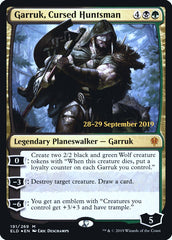 Garruk, Cursed Huntsman  [Throne of Eldraine Prerelease Promos]
