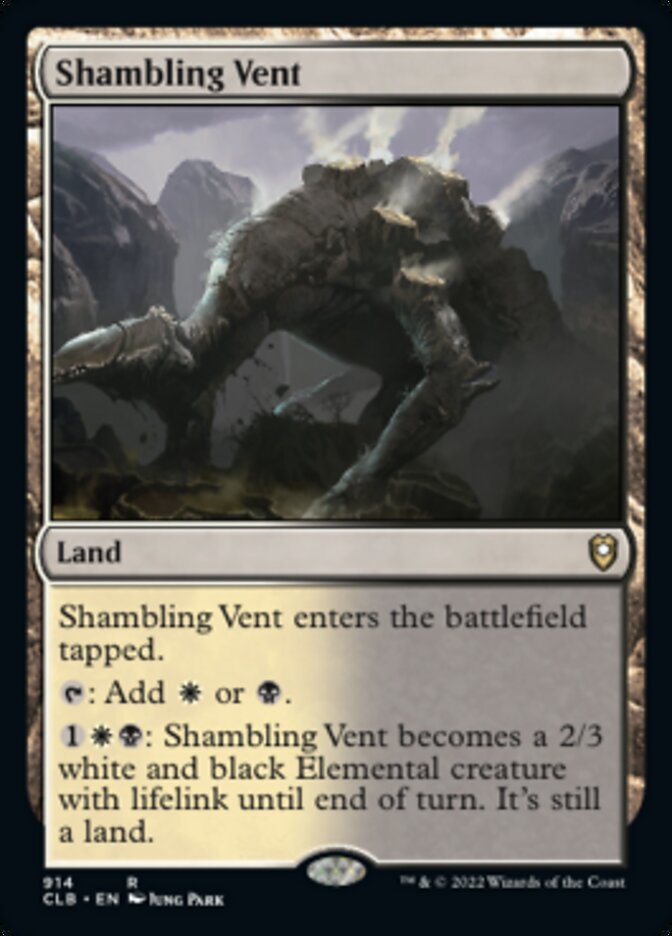 Shambling Vent [Commander Legends: Battle for Baldur's Gate] | Rook's Games and More