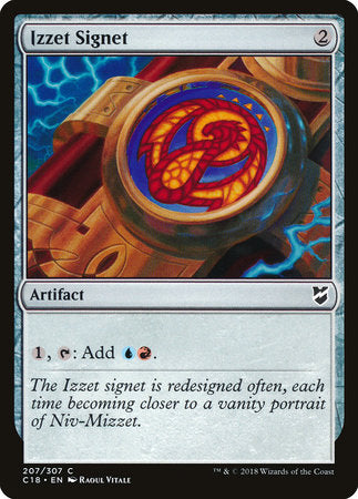 Izzet Signet [Commander 2018] | Rook's Games and More