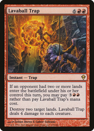 Lavaball Trap [Zendikar] | Rook's Games and More