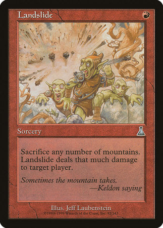 Landslide [Urza's Destiny] | Rook's Games and More
