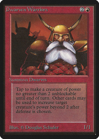 Dwarven Warriors [Limited Edition Beta] | Rook's Games and More