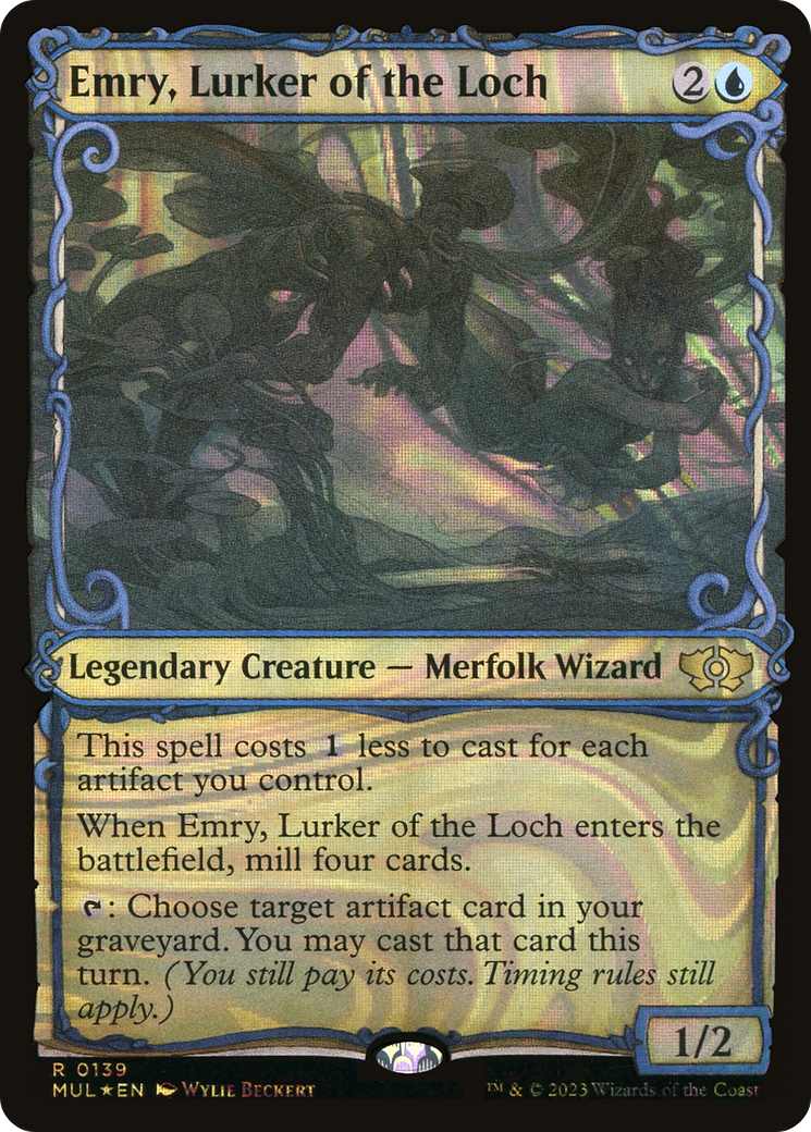 Emry, Lurker of the Loch (Halo Foil) [Multiverse Legends] | Rook's Games and More