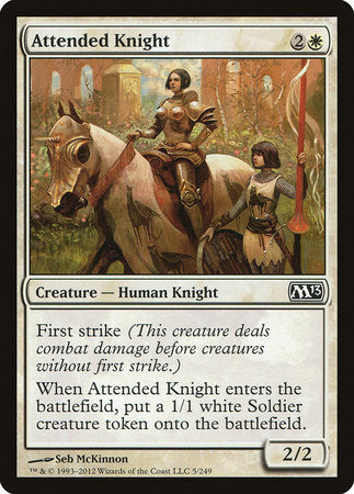 Attended Knight [Magic 2013] | Rook's Games and More