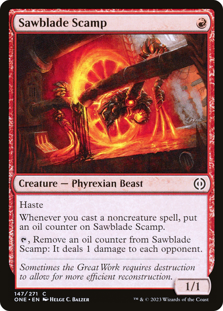Sawblade Scamp [Phyrexia: All Will Be One] | Rook's Games and More