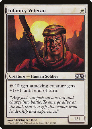 Infantry Veteran [Magic 2011] | Rook's Games and More