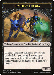 Resilient Khenra Token [Hour of Devastation Tokens]