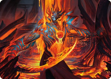 Free From Flesh Art Card [Phyrexia: All Will Be One Art Series] | Rook's Games and More