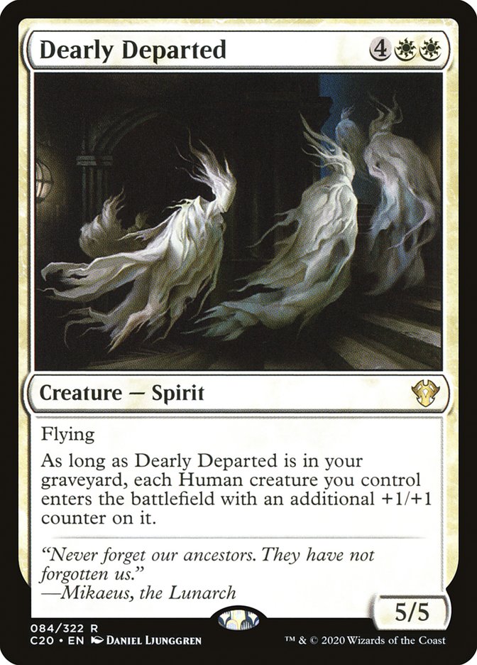 Dearly Departed [Commander 2020] | Rook's Games and More