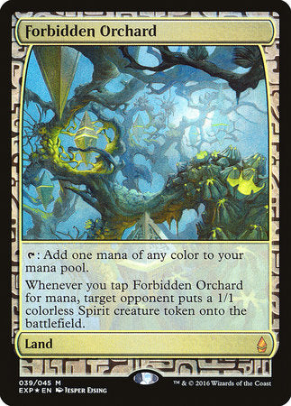 Forbidden Orchard [Zendikar Expeditions] | Rook's Games and More