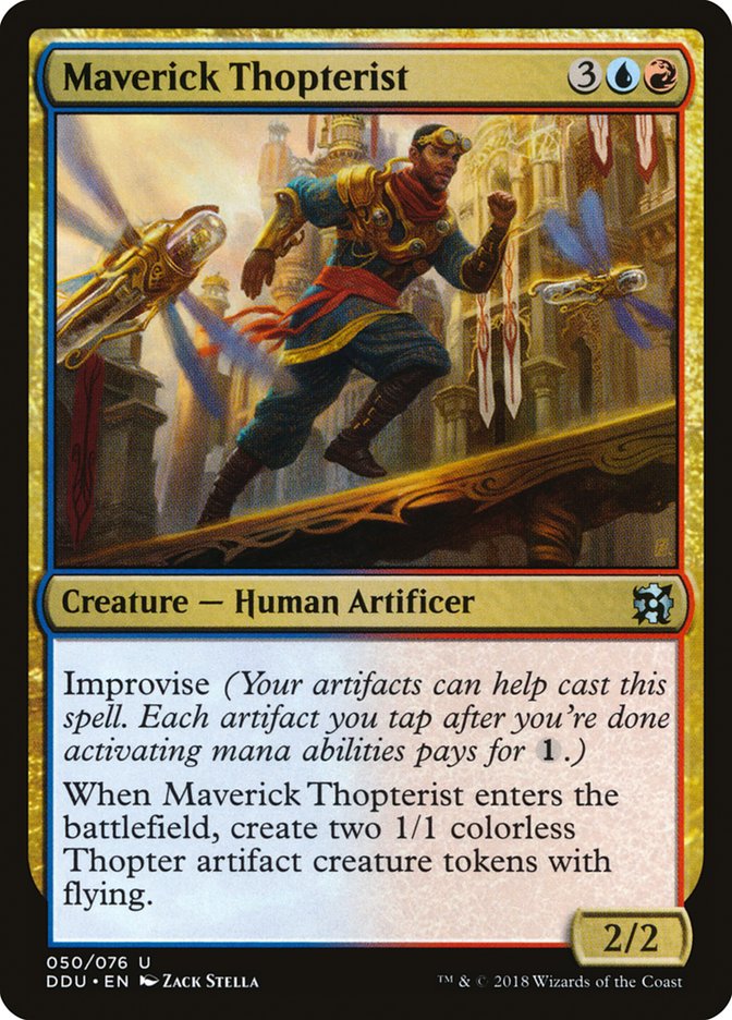 Maverick Thopterist [Duel Decks: Elves vs. Inventors] | Rook's Games and More