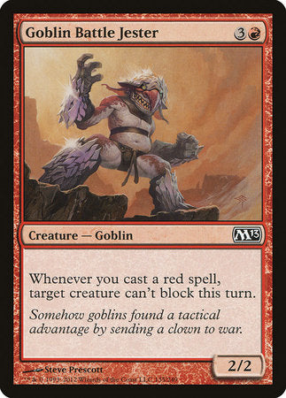 Goblin Battle Jester [Magic 2013] | Rook's Games and More