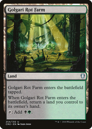 Golgari Rot Farm [Commander Anthology Volume II] | Rook's Games and More