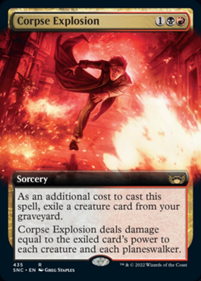 Corpse Explosion (Extended Art) [Streets of New Capenna] | Rook's Games and More